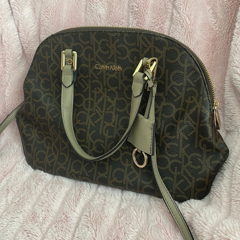 Calvin Klein Monogram Dome Purse - Picture 4 of 11